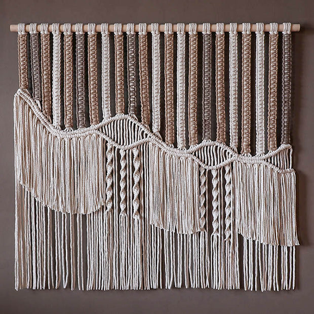 Wall Hanging Decor Macrame Tapestry Magna 100x90cm