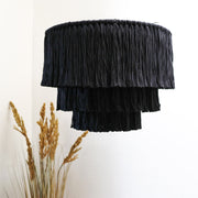 black tassel light shade salono 40cm dia