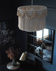 Tassel Light Shade 30cm – Pula Beaded - The Knotted Touch