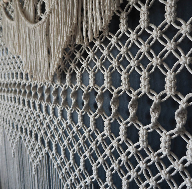Extra Large Giant Macrame Wall Hanging, the knotted touch uk