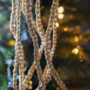 gold christmas tree garland UK