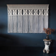 large macrame wall hanging uk - esmera short - the knotted touch