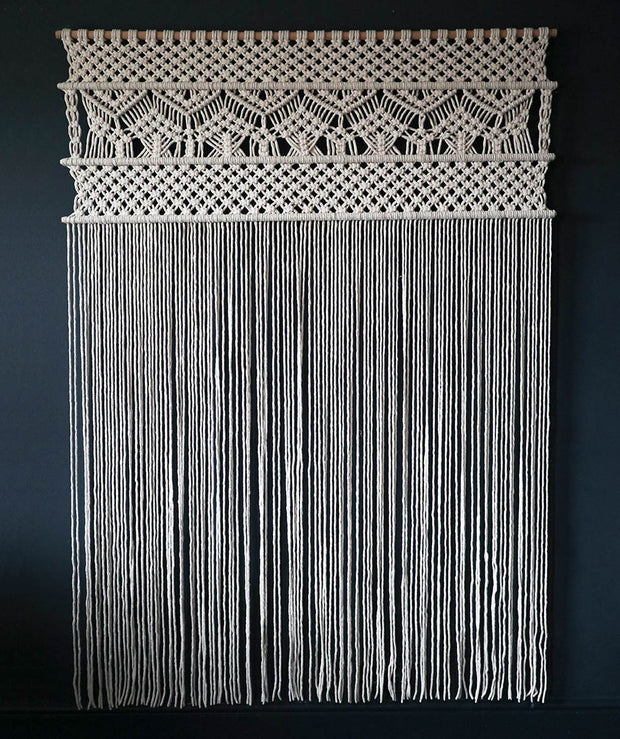 Copy of Large Macrame Wall Hanging/Room Divider – Curtain-Nevia Uk