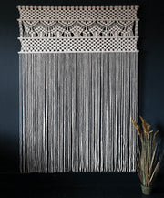 Copy of Large Macrame Wall Hanging/Room Divider – Curtain-Nevia