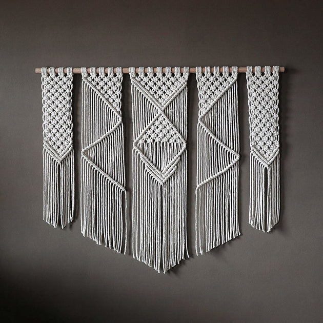 Large Boho Wall Hanging Presta 120cm Macrame Wall Hangings UK The